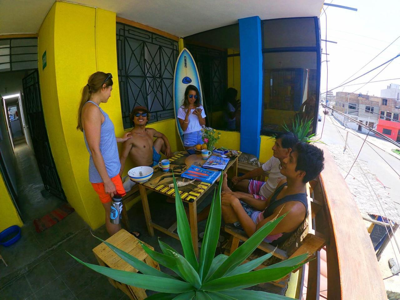Albergue Urcia Surf House Huanchaco Exterior foto