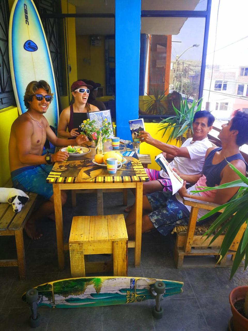 Albergue Urcia Surf House Huanchaco Exterior foto